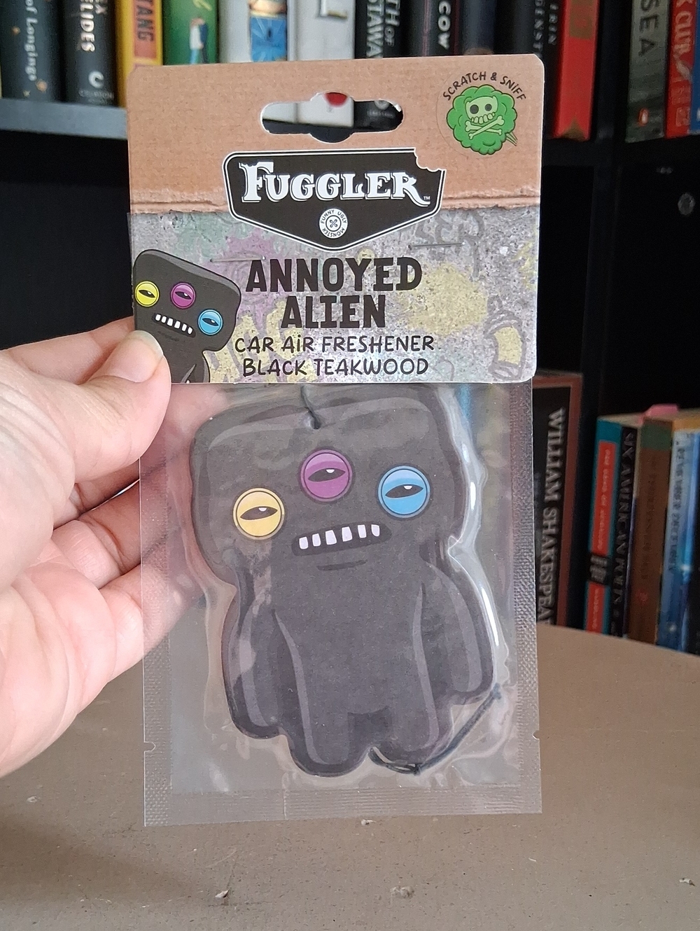 Fuggler Car Air Freshener - Black Teakwood